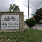 Zion Hill Missionary Baptist Church; Photo: Shane Ford (2015)