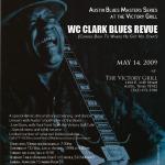 Poster of W. C. Clark playing his guitar